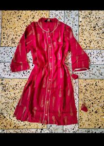 Printeresty Corset Kurti Set