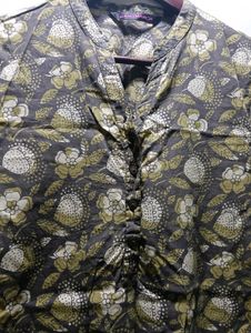 Floral Print Kurta