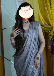 Bollywood Style Full Sequence Saree