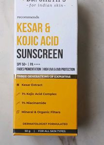 Dr.Seths Kesar &amp; Kojic Acid Sunscreen