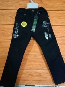 New Black Colour Jens For 3 To 4 Year Boy