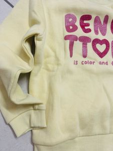 Red Benetton Sweatshirt