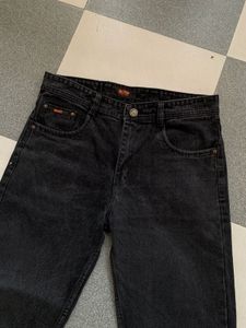 Hugo Boss Straight Fit Charcoal Color Jeans