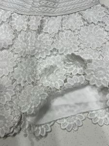 Cute White Lace Shorts