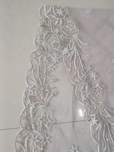 Light Lavender Thread Work Dupatta