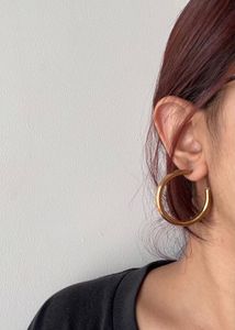 Gold-Plated Hoop Earrings