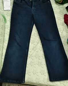 Dark Wash Bootcut Denim Jeans