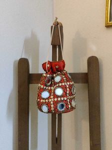 mirror work potli