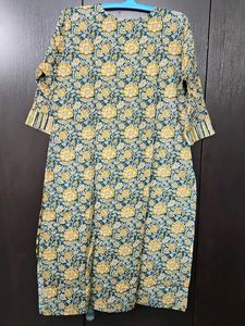Floral Print Kurta