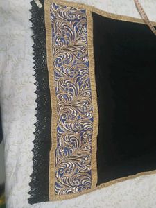Elegant Black &amp; Blue Kurta