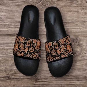 Floral Print Slides