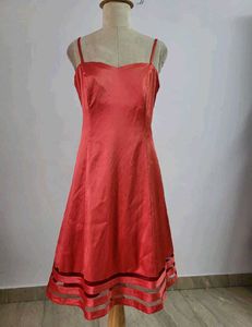 Chic Coral Dress