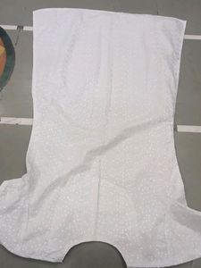 Pure White Chicken Material Dress