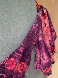 Purple Boho Short Kurti