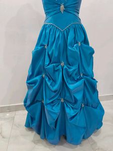 Teal Ball Gown