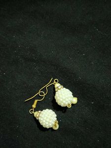 Pearl Drop Earrings Set