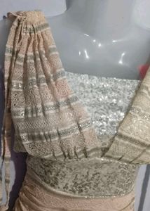 Blush Patterned Dress