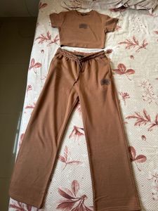 Cute Brown Co-ord Set