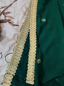 Golden Embellished Suit 3pcs