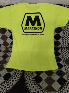 Marathon T-Shirt Neon Yellow