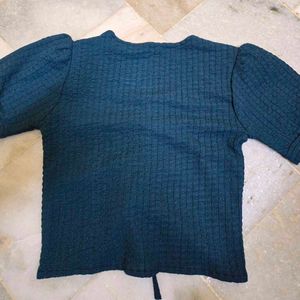 Elegant Ruched Front Top