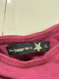 Maroon Fitted Shirt