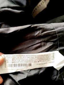 Zara Basic Black Boucle Jacket