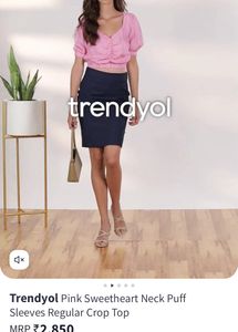 Pink Sweetheart Crop Top