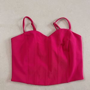 Hot Pink Corset Top