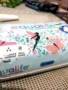 Equalife Regular Pads - 20 Count