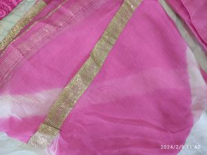 Semi Stitched Dress Material