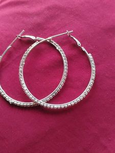 Silver Stone Earrings