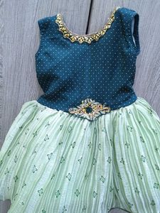 Cute Green Party Dress