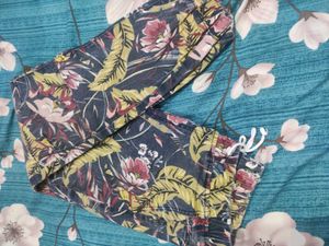 Floral Print Pants