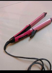 2 In One Hair Straightener And Curls