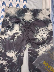 (Savana - Printed Gym Leggings)