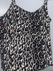 Leopard Print Cami Top