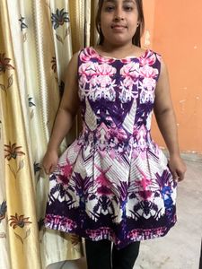 Pintrest Flared chromatic one piece