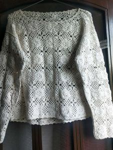 Crochet Cotton Top