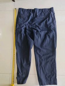 Navy Blue Casual Pants