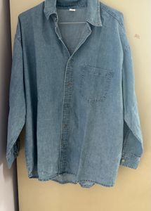Denim Shirt Bust 46-48 Plus Size