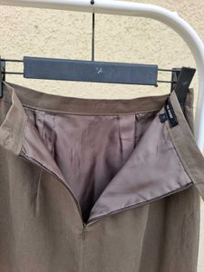 Korean Olive Green Skirt