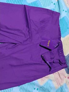 Purple ladies pant