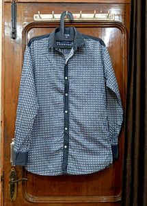 Men's Patterned Long Sleeve Shirt