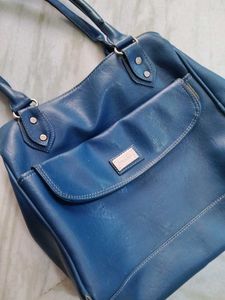 Blue Tote Bag