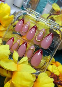 Crome Nails With French Look✨