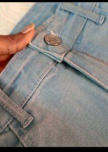 Midi Denim Skirt