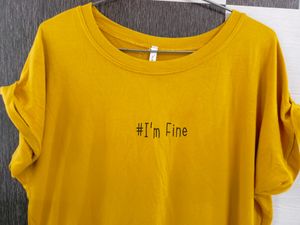 Price Dropped ❗Mustard T Shirt  💛