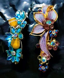 Floral Brooch Set