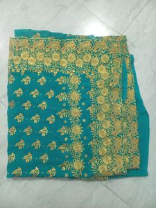 Beads And Stones Saree